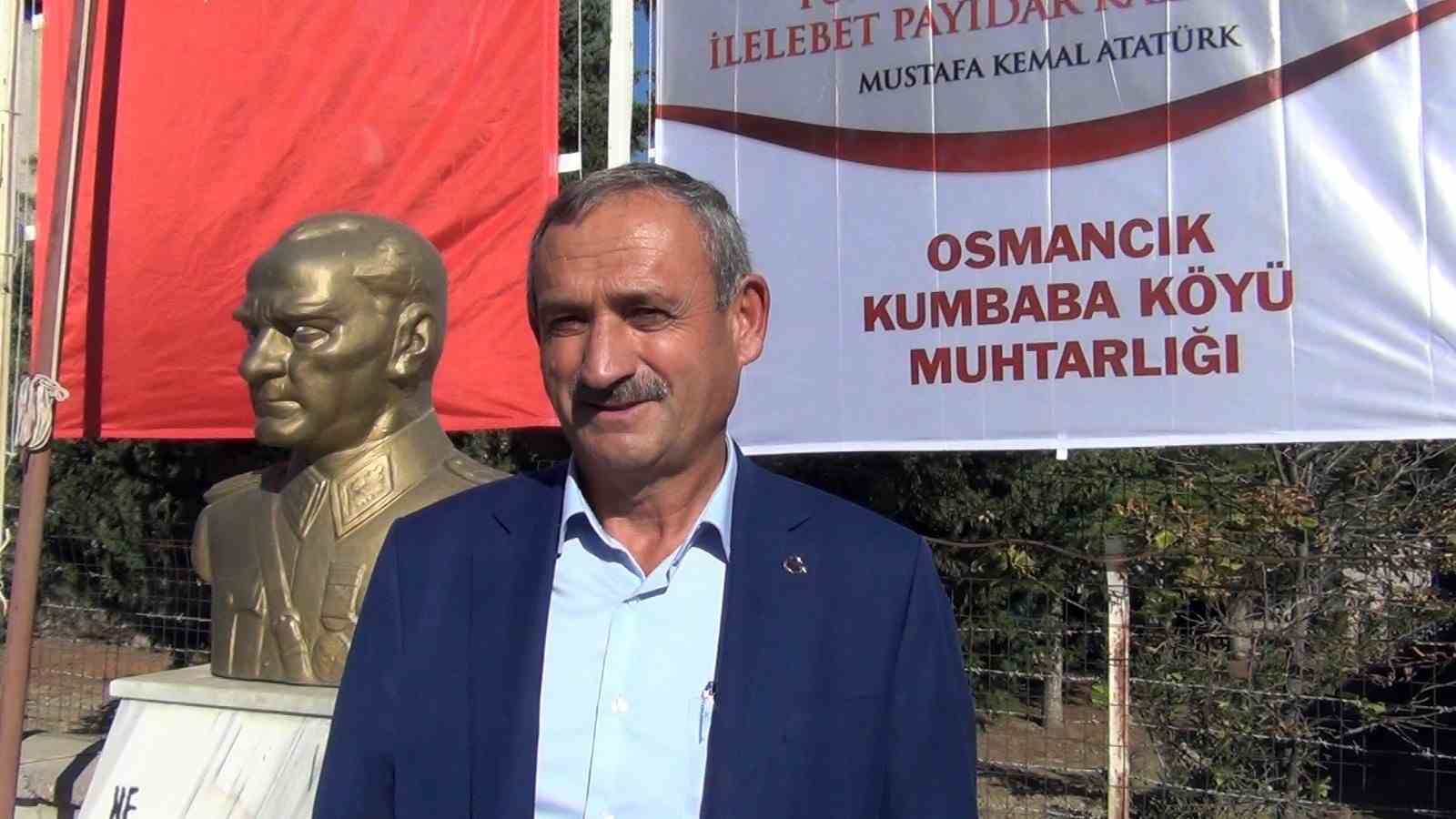 Kumbaba köyünde kurbanlar kesildi, şükür duaları yapıldı
