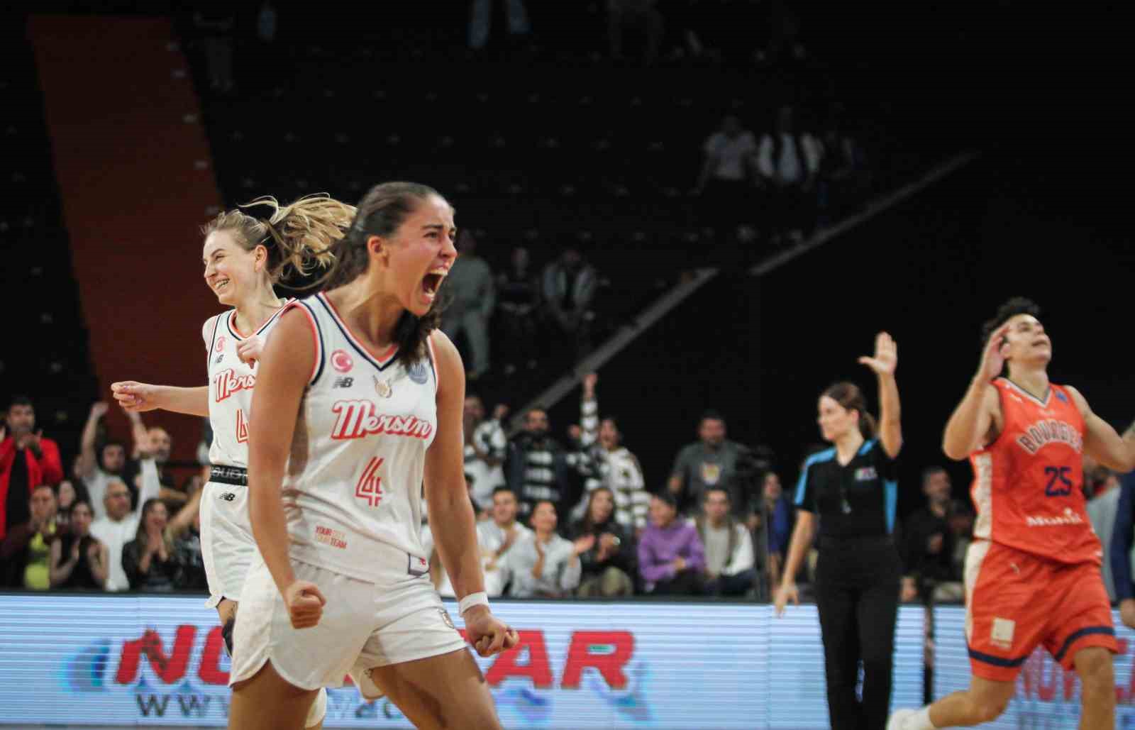 FIBA Kadınlar Euroleague: ÇBK Mersin: 80 - Bourges: 76
