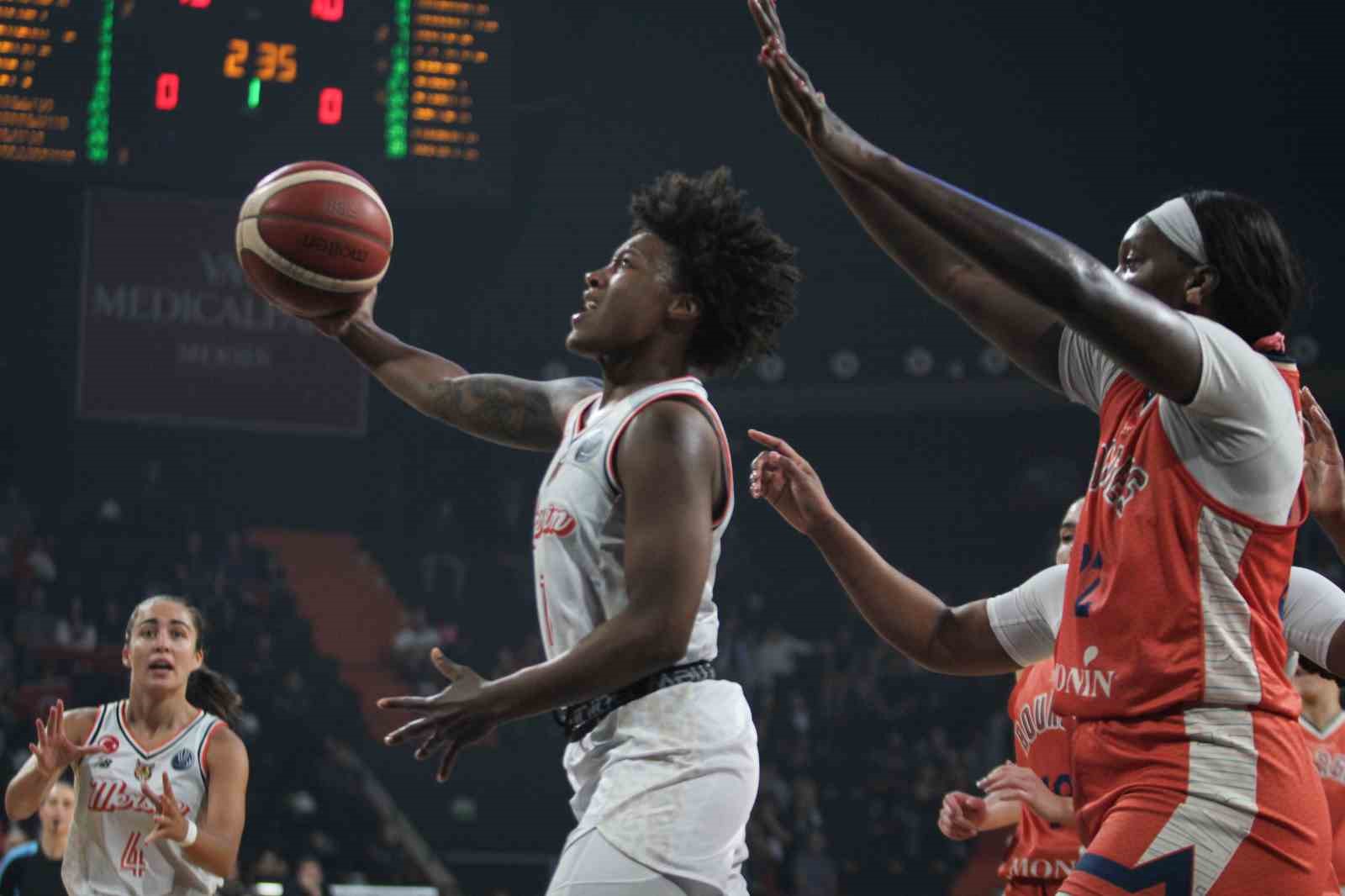 FIBA Kadınlar Euroleague: ÇBK Mersin: 80 - Bourges: 76
