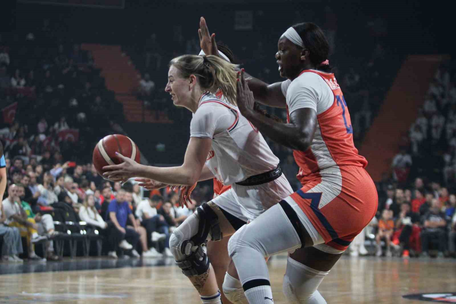 FIBA Kadınlar Euroleague: ÇBK Mersin: 80 - Bourges: 76
