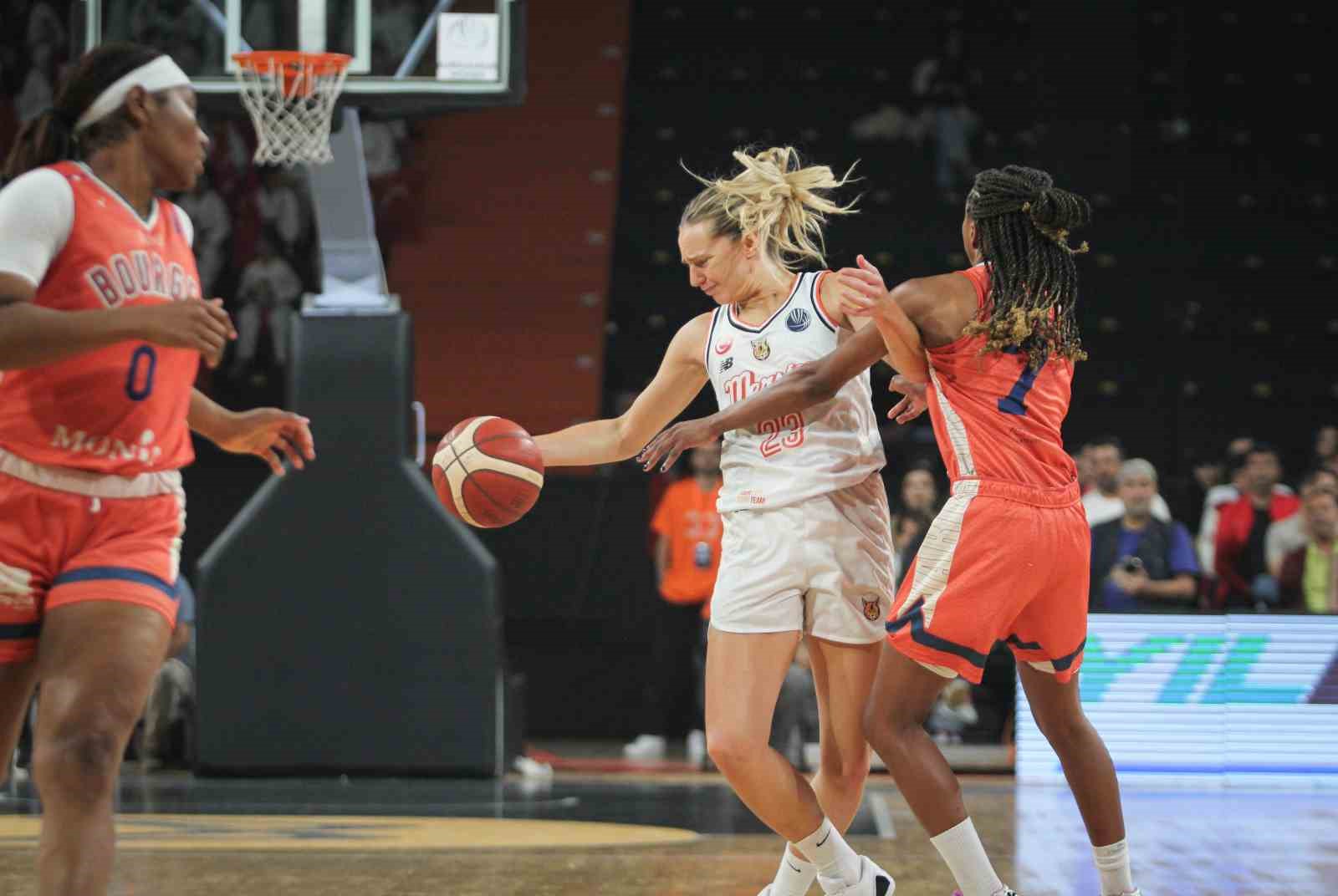 FIBA Kadınlar Euroleague: ÇBK Mersin: 80 - Bourges: 76
