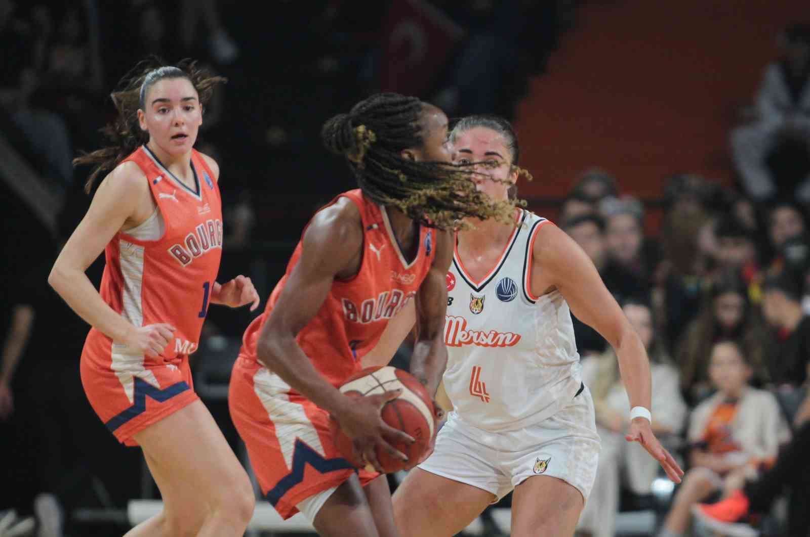 FIBA Kadınlar Euroleague: ÇBK Mersin: 80 - Bourges: 76
