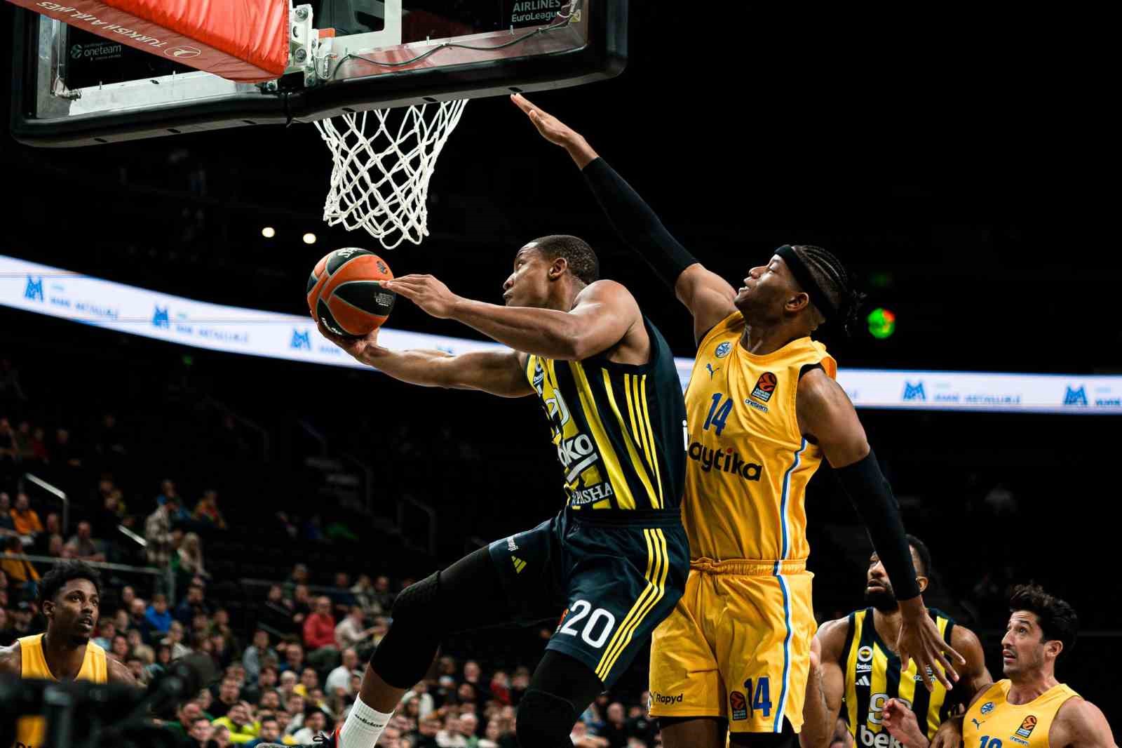 Euroleague: Fenerbahçe: 84 - Maccabi Tel Aviv: 82
