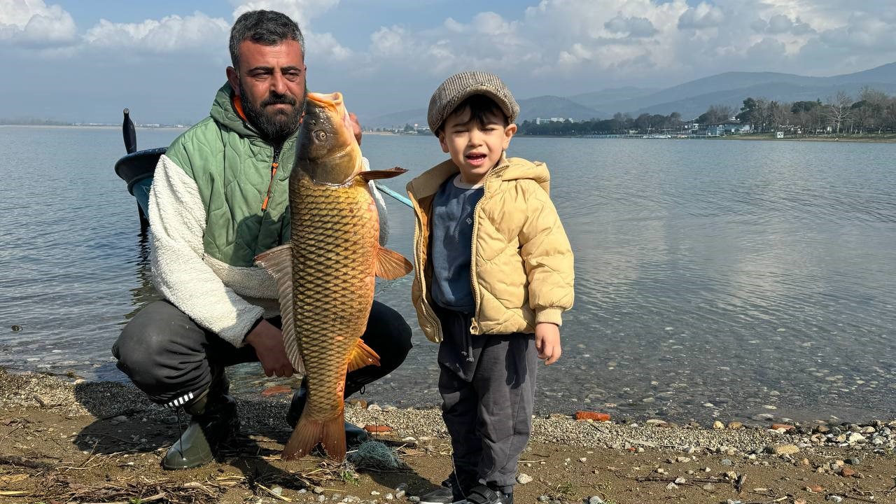 İznik Gölü’nde tarihi balık rekoru
