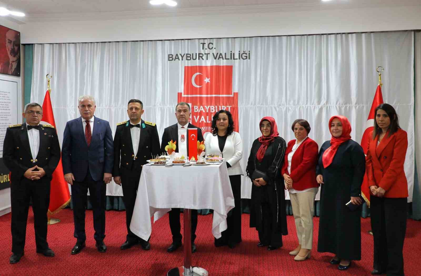 Bayburt’ta Cumhuriyet resepsiyonu düzenlendi
