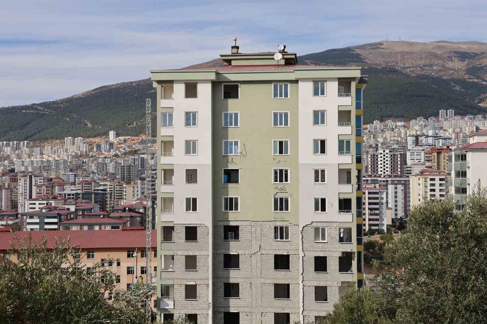 Kahramanmaraş’ta orta hasarlı konutların güçlendirme çalışmalarına başlandı
