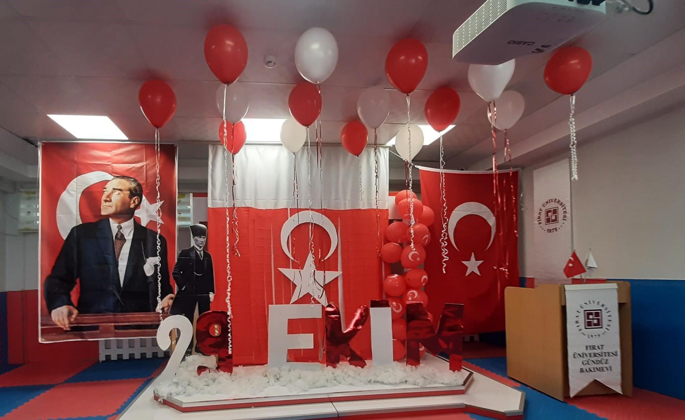 Elazığ’da miniklerin 29 Ekim coşkusu
