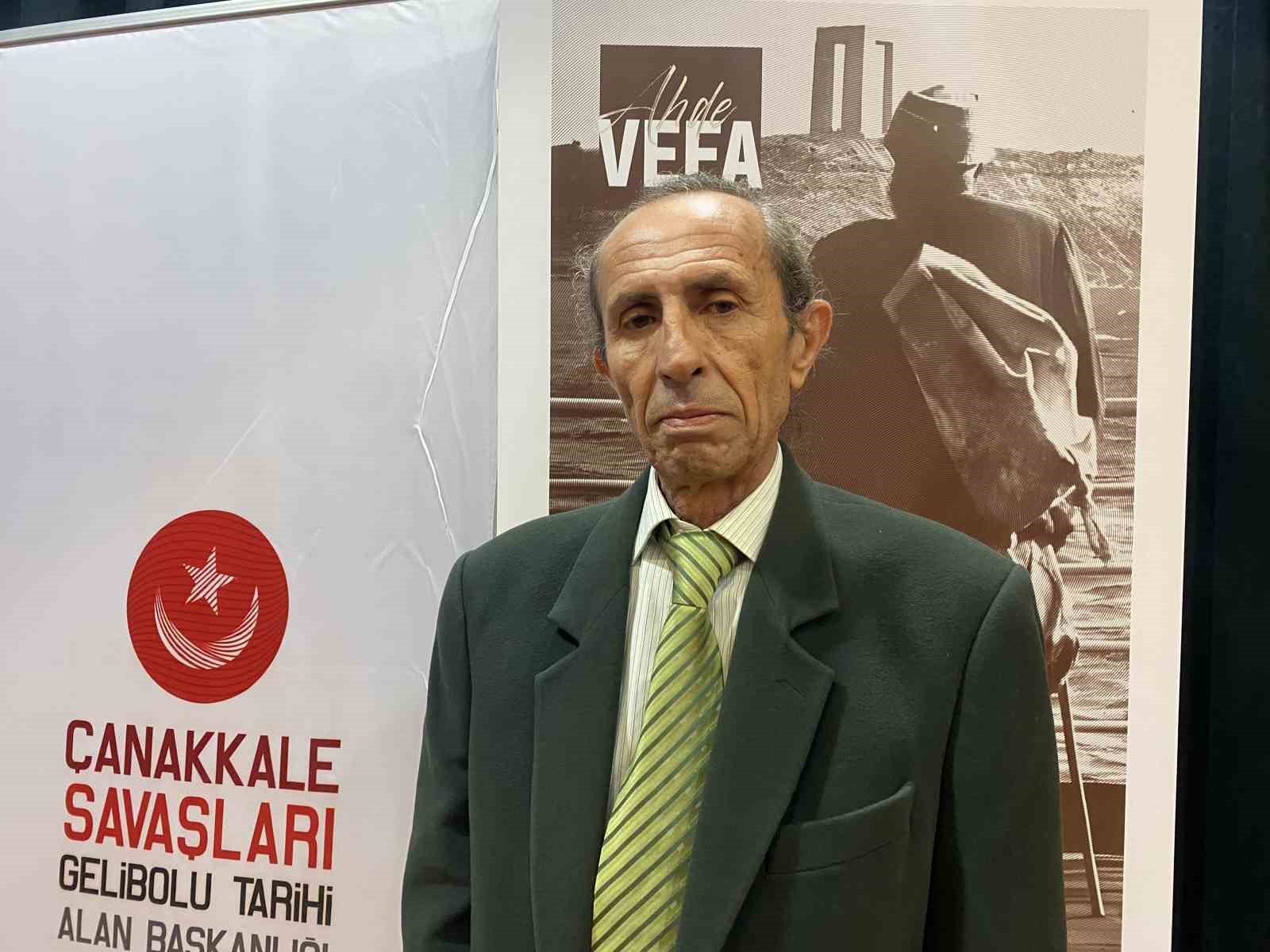 Çanakkale Savaşlarında şehit düşen kahraman Subayların torunları Çanakkale’de
