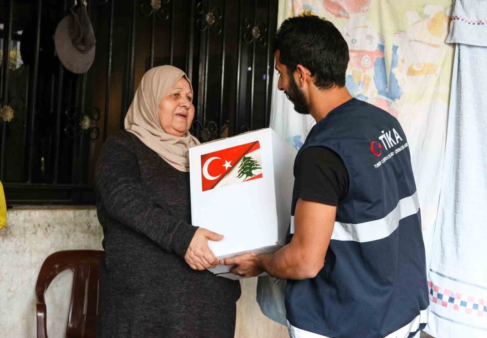 TİKA’dan Lübnan’a gıda ve hijyen malzemesi desteği
