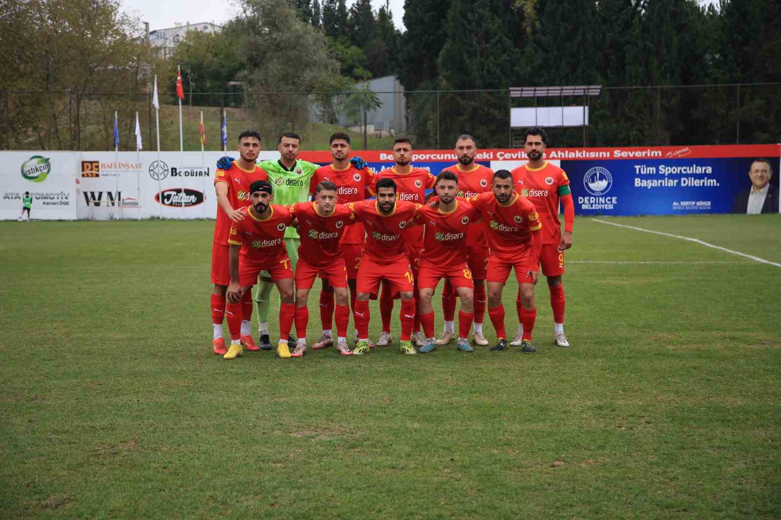 Ziraat Türkiye Kupası: Belediye Derincespor: 0 - Tire 2021 FK: 1
