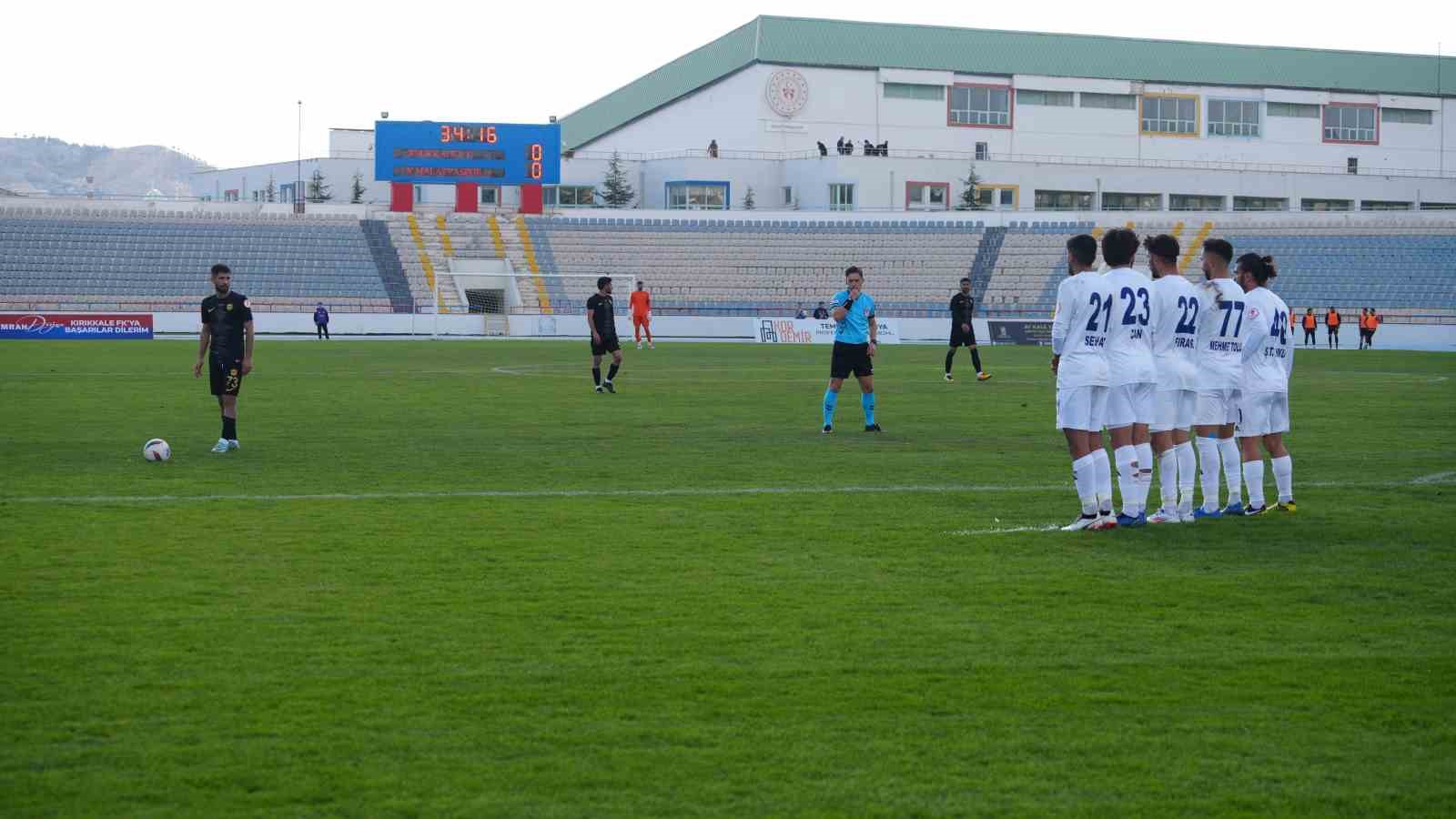 Ziraat Türkiye Kupası: Kırıkkale FK: 2 - Yeni Malatyaspor: 0
