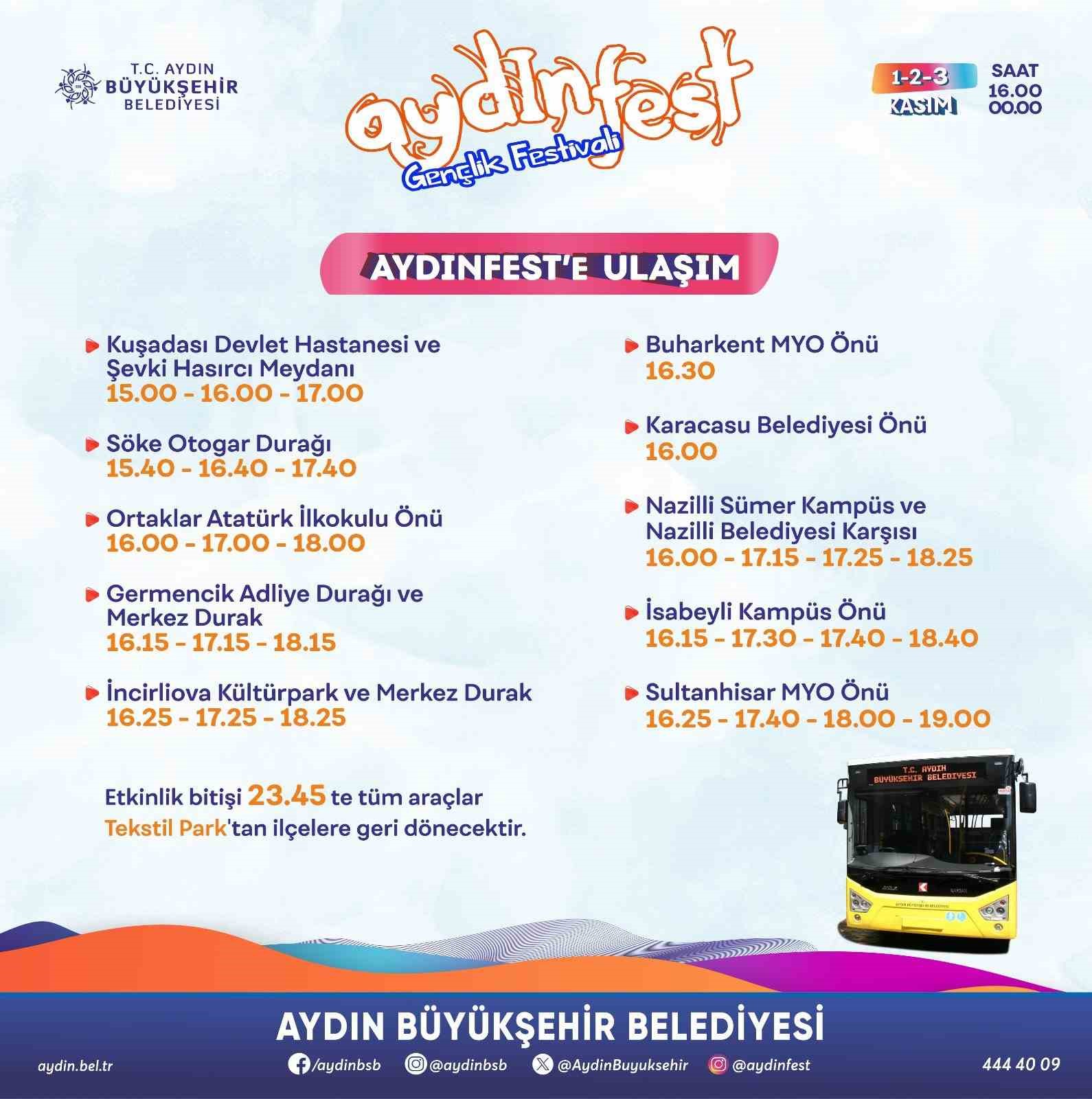 Sarı civcivler, Aydınlıları ’AydınFest’e taşıyacak
