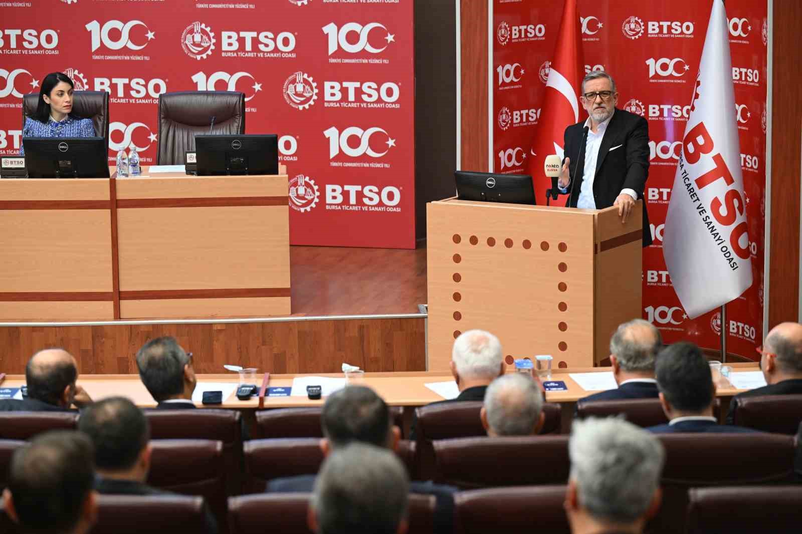 BTSO Ekim Ayı Meclis Toplantısı gerçekleştirildi
