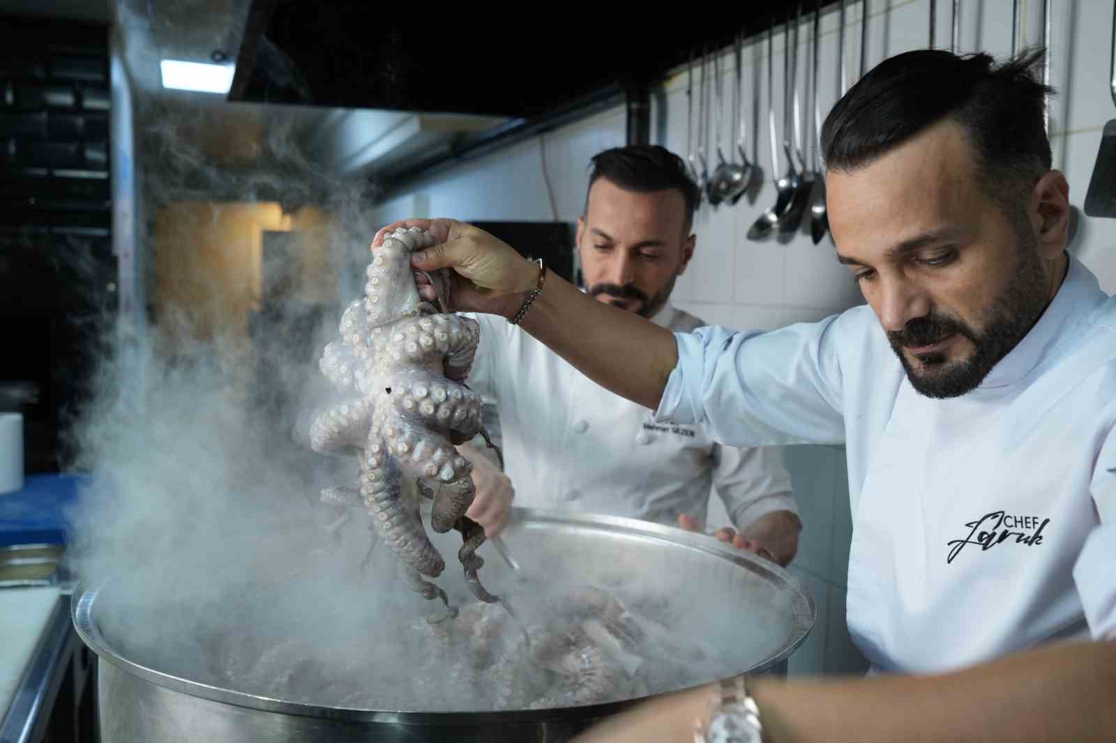 Döneriyle meşhur Ankara’da yeni lezzet: Ahtapot döner
