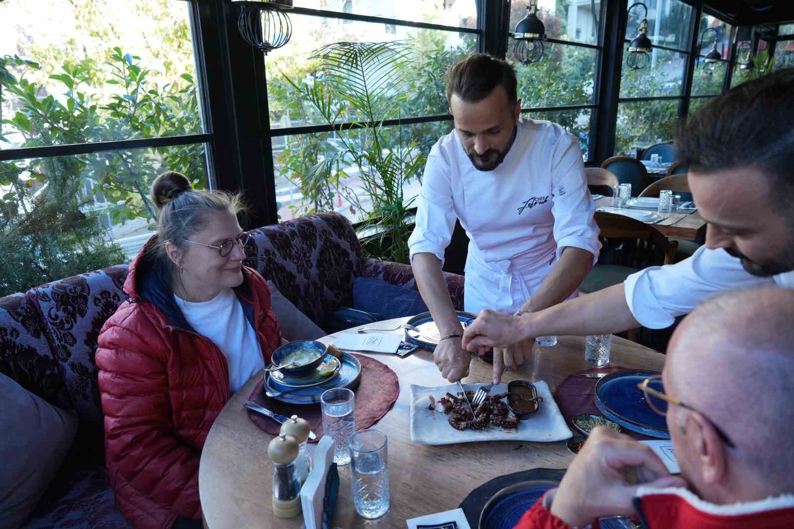 Döneriyle meşhur Ankara’da yeni lezzet: Ahtapot döner
