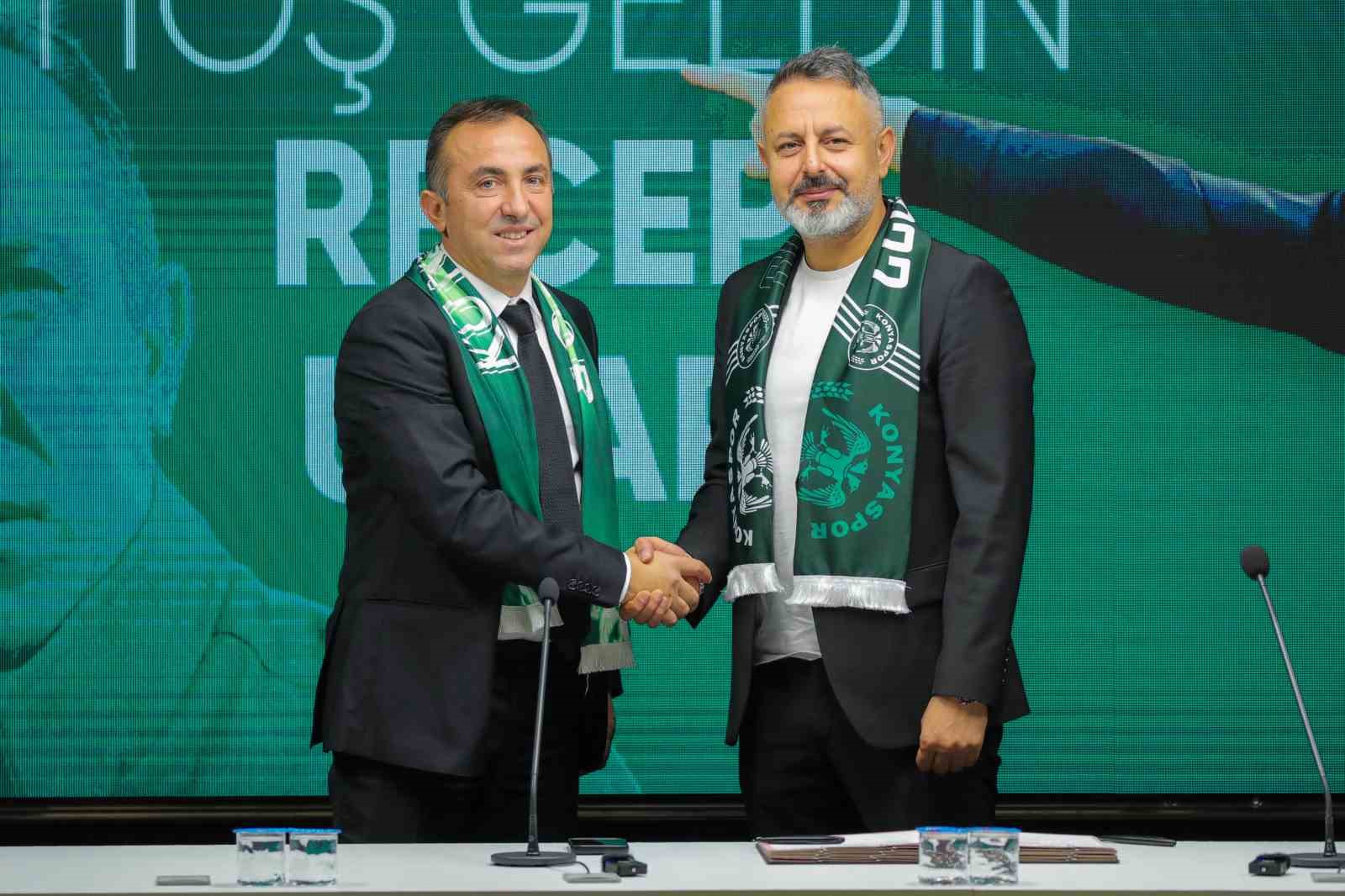 Konyaspor, Teknik Direktör Recep Uçar ile sözleşme imzaladı
