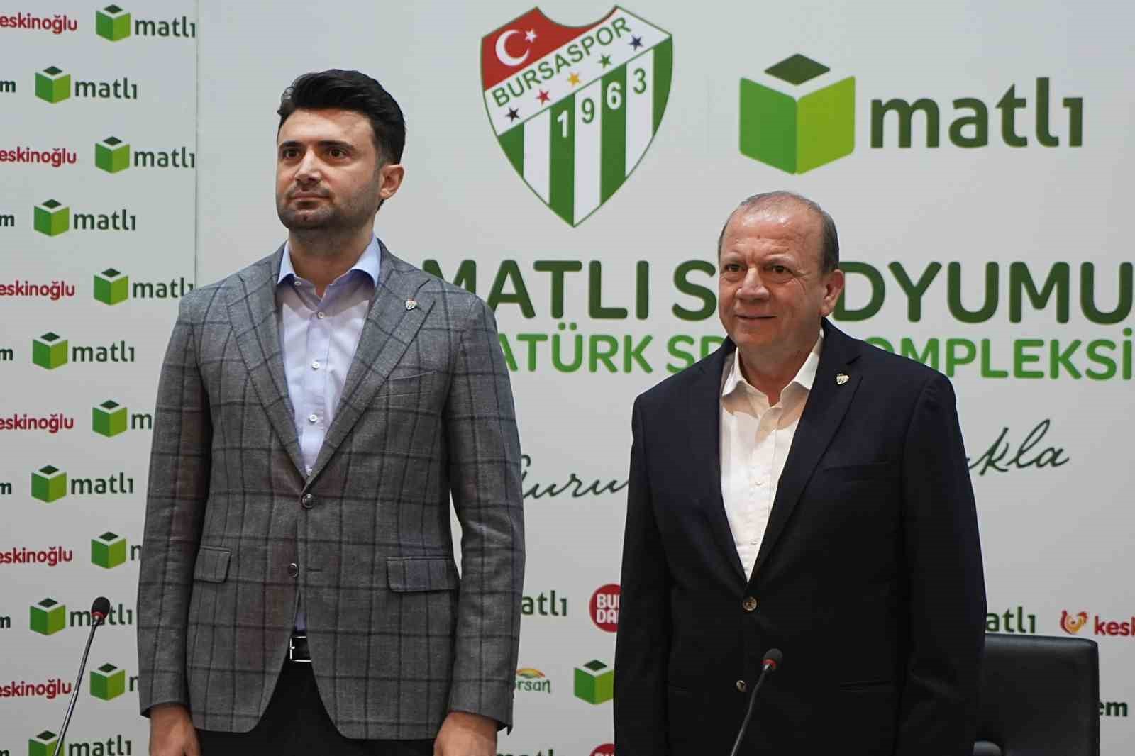 Bursaspor stadının ismi değişti
