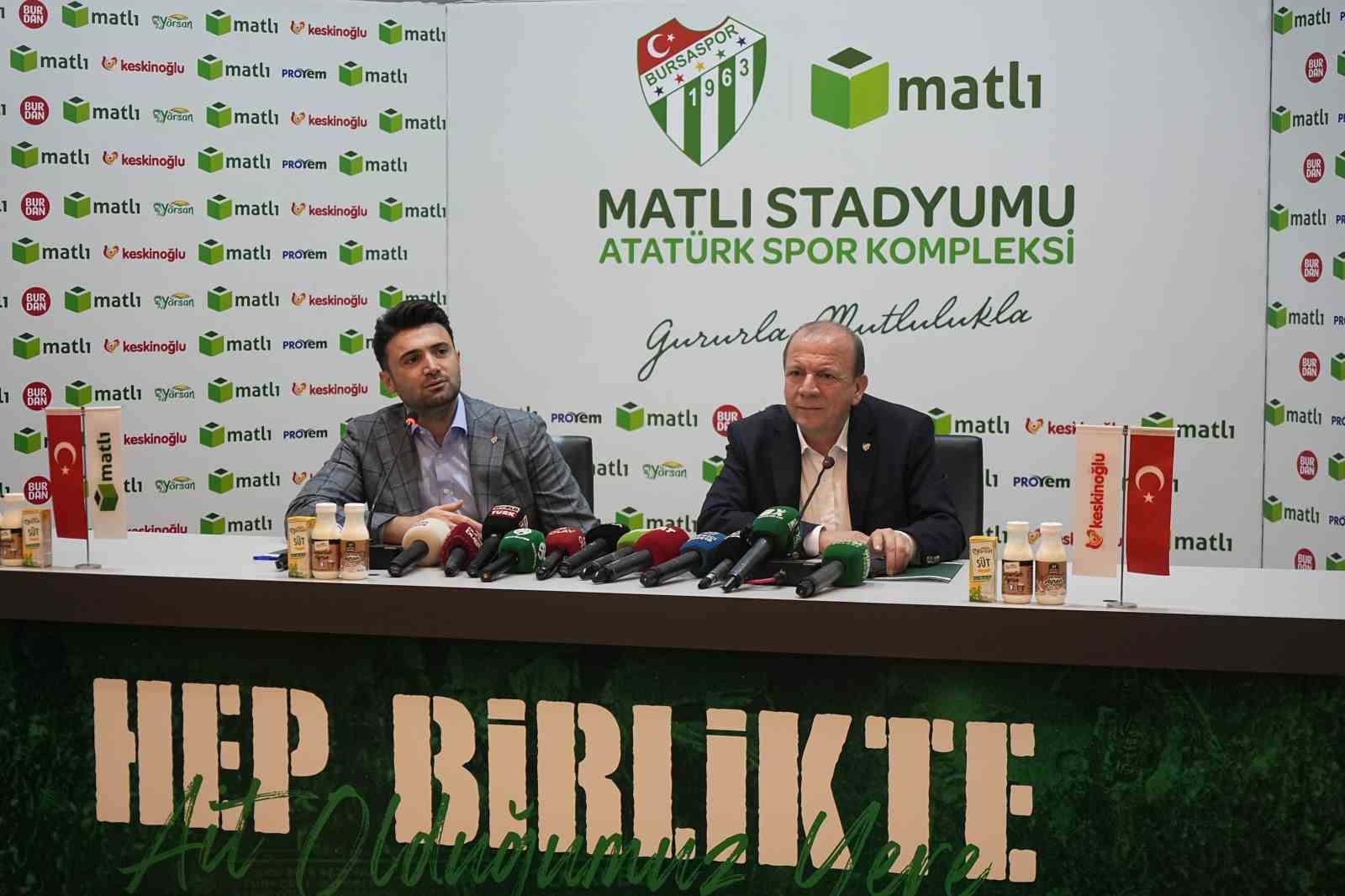 Bursaspor stadının ismi değişti
