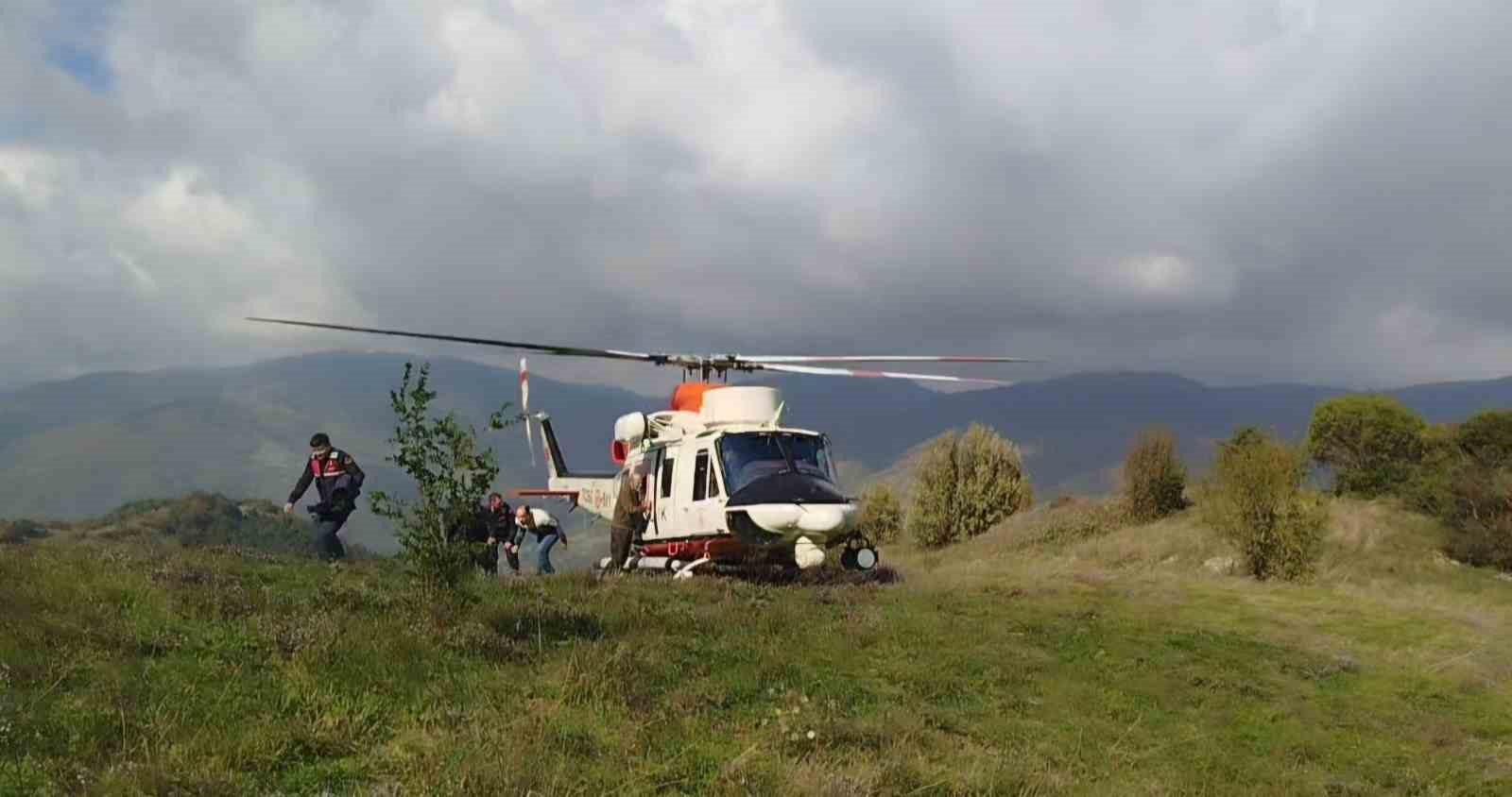 Samsun’da helikopter destekli uyuşturucu operasyonu
