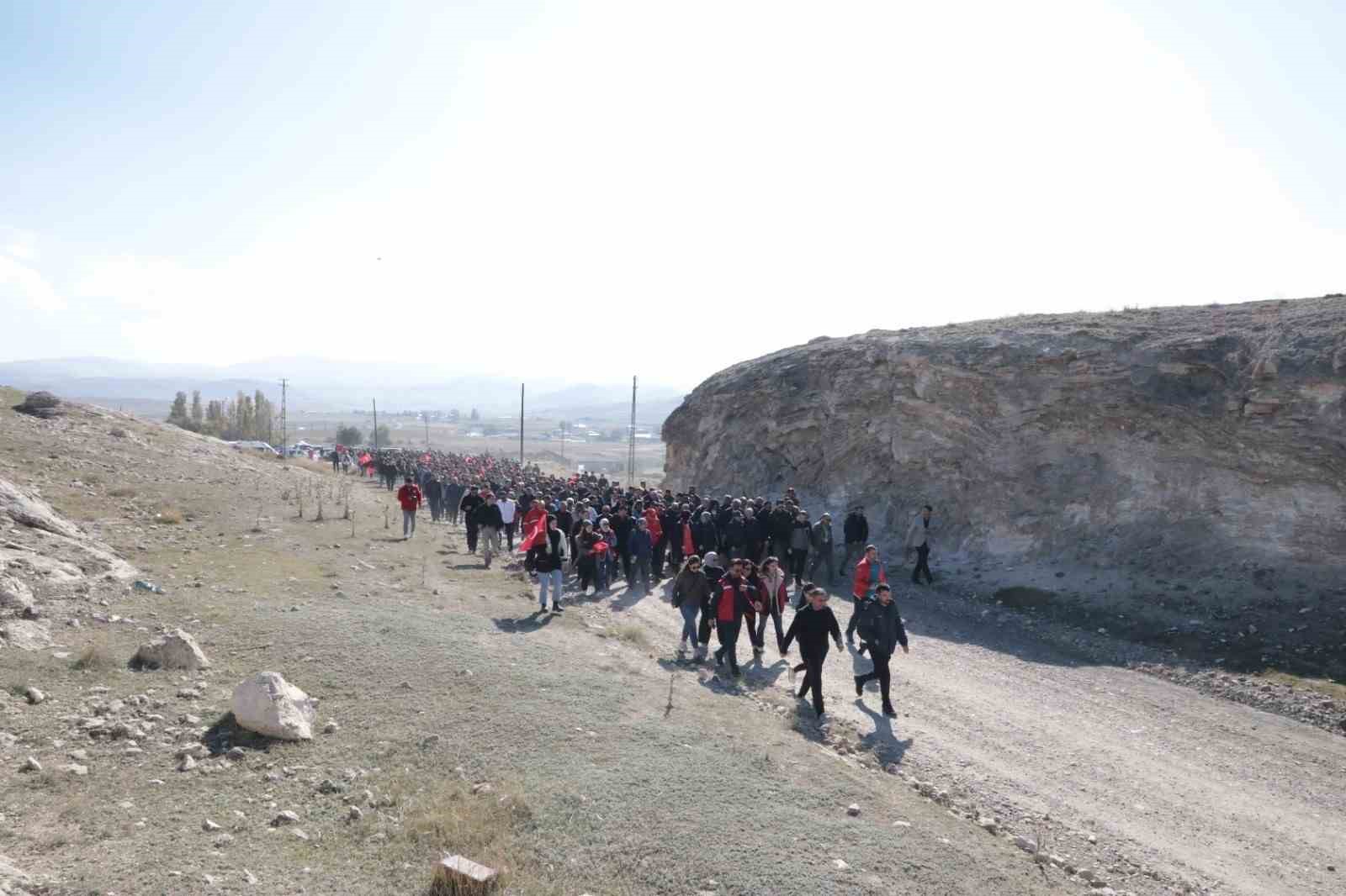 Ağrı’da Diyadin Kanyonu Yürüyüşü yapıldı
