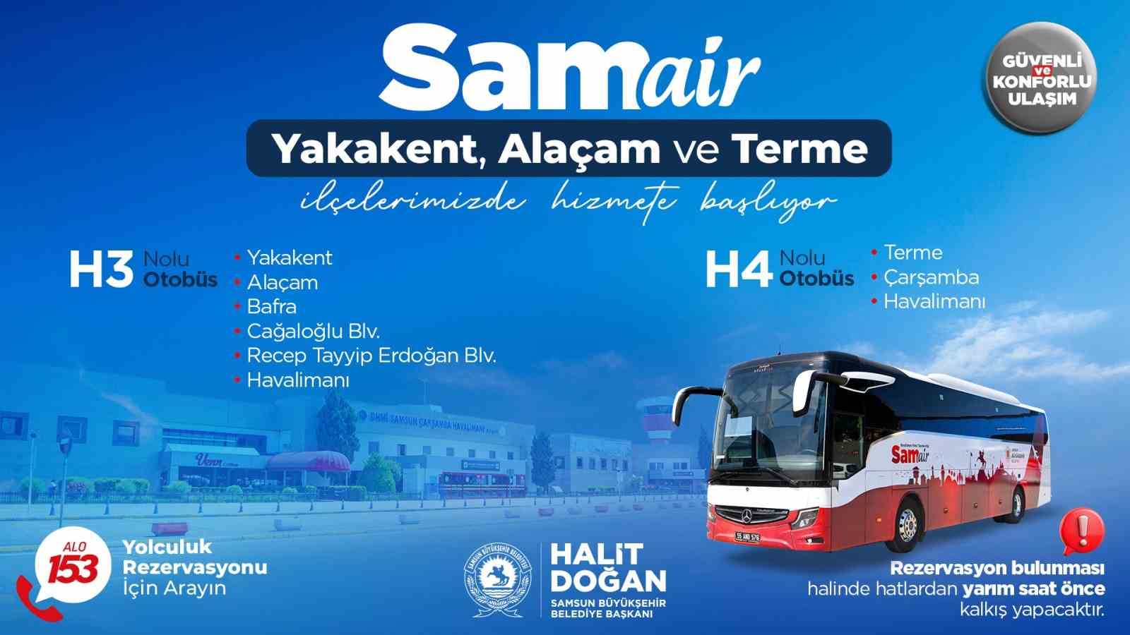 Başkan Doğan: “SAMAIR hizmet ağını genişletiyoruz”
