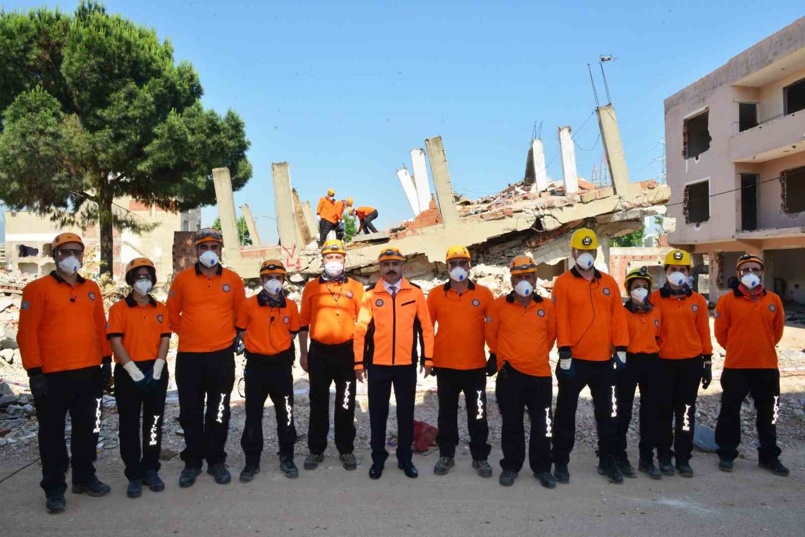 Yıldırım’da nefes kesen tatbikat
