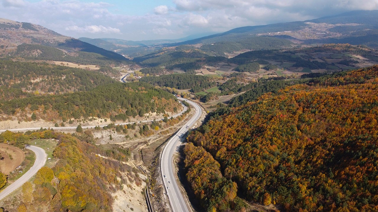 Bolu’nun yükseklerinde renk cümbüşü
