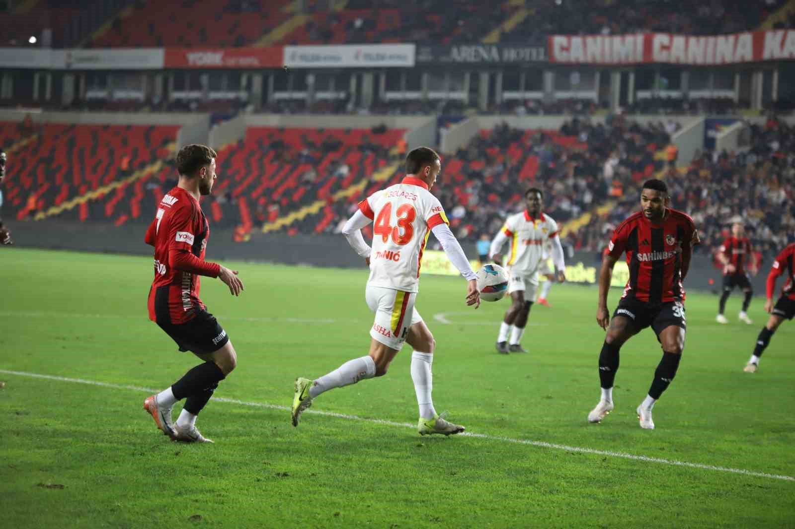 Trendyol Süper Lig: Gaziantep FK: 0 - Göztepe: 0 (Maç devam ediyor)
