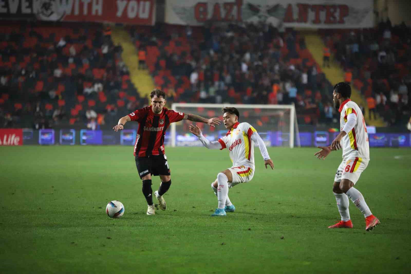 Trendyol Süper Lig: Gaziantep FK: 2 - Göztepe: 1 (Maç sonucu)
