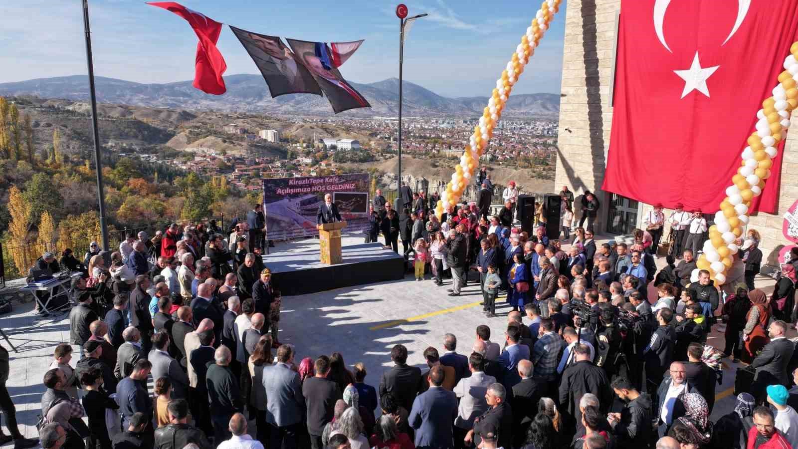 Isparta’da Kirazlıtepe Kafe hizmete sunuldu
