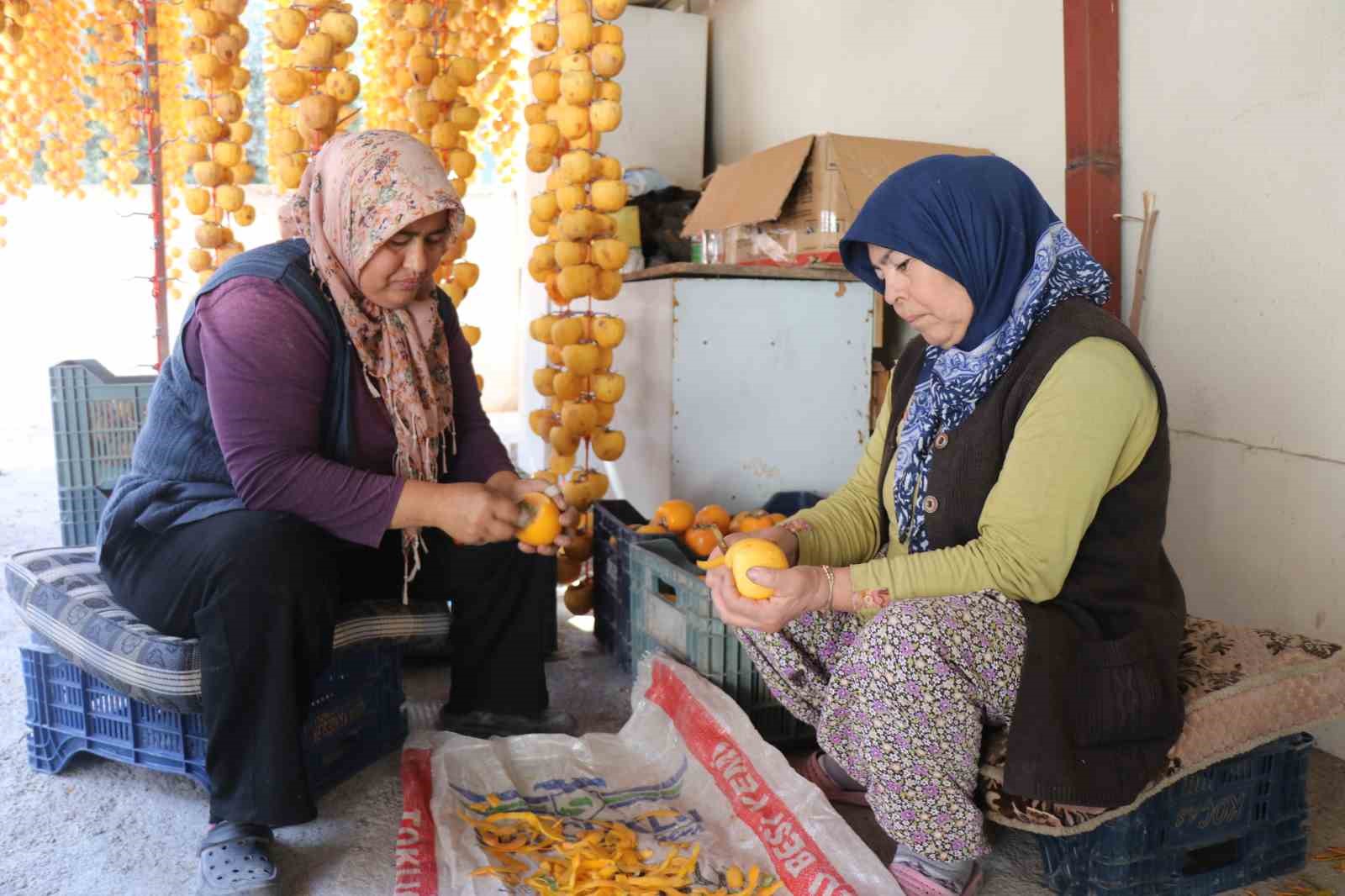 Cennet hurmaları terasları süsledi
