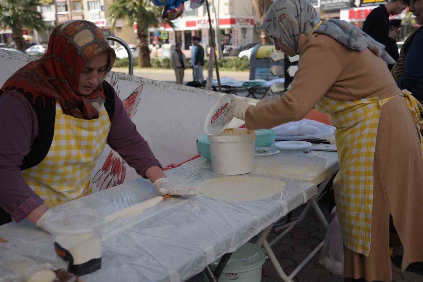 Atakum’da ‘Gözleme Şenliği’
