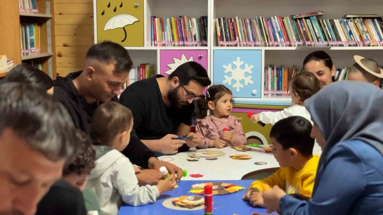 Sincan Bebek Kütüphanesi’nde baba-çocuk etkinliği
