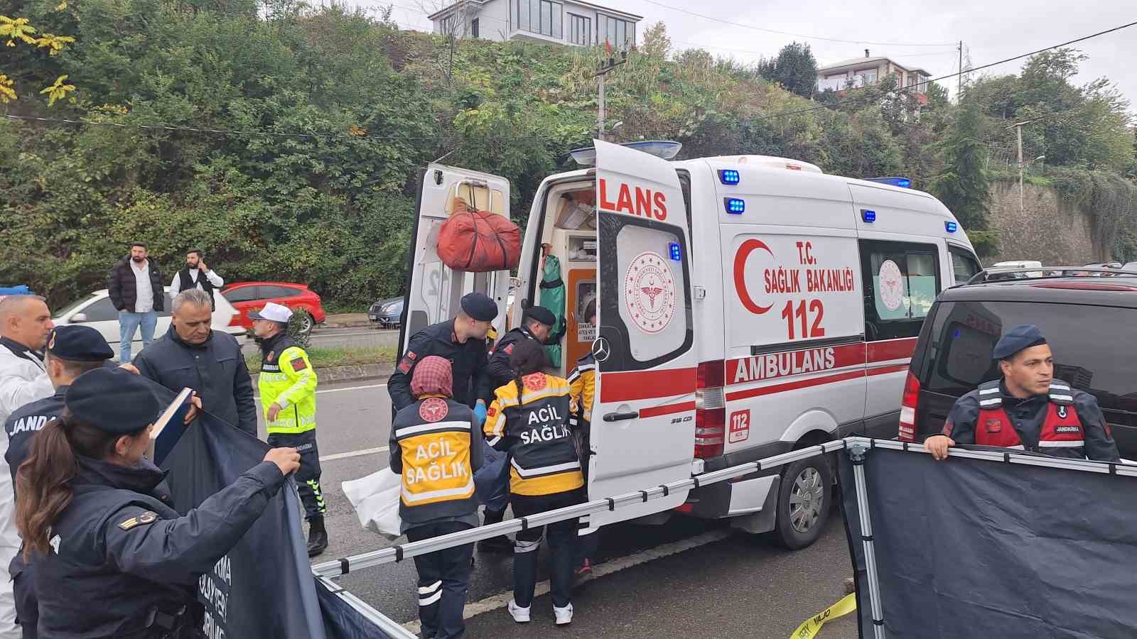 Trabzon’da silahlı kavga: 1 ölü
