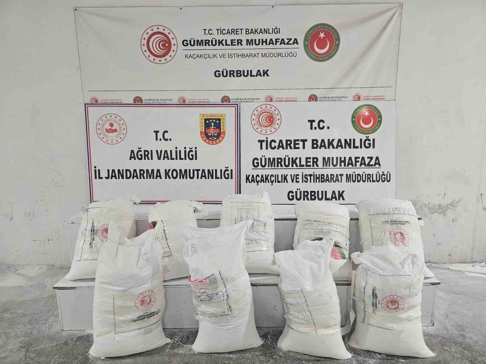 Ağrı’da 4 ton 503 kilogram metanfetamin ele geçirildi
