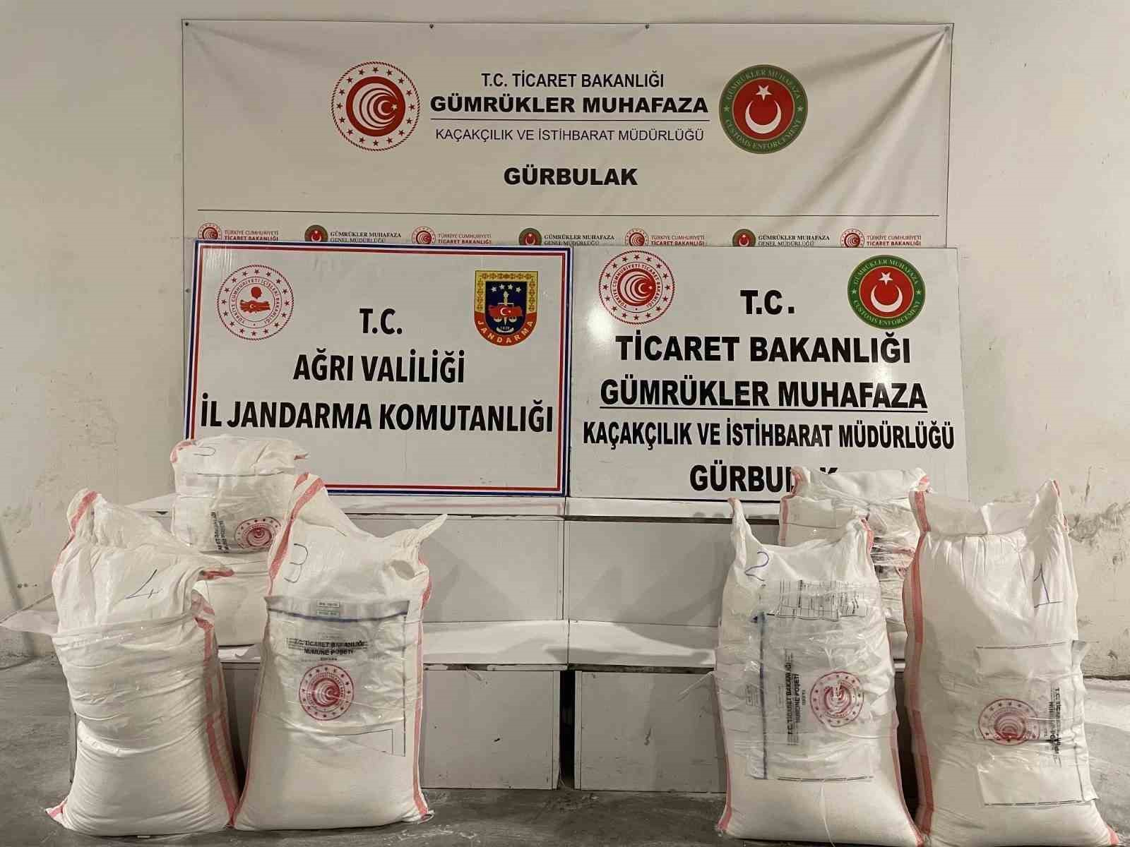 Ağrı’da 4 ton 503 kilogram metanfetamin ele geçirildi
