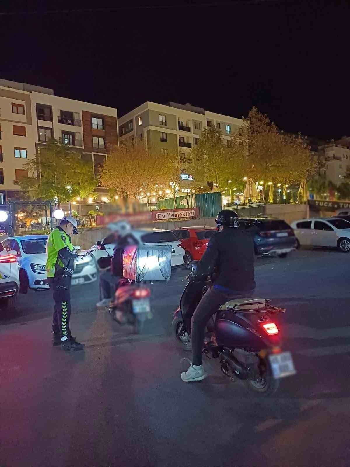 Manisa’da 46 motosiklet trafikten men edildi
