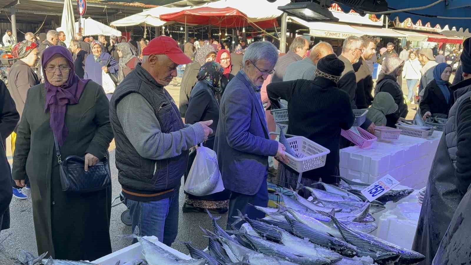 Bolu’da balık izdihamı
