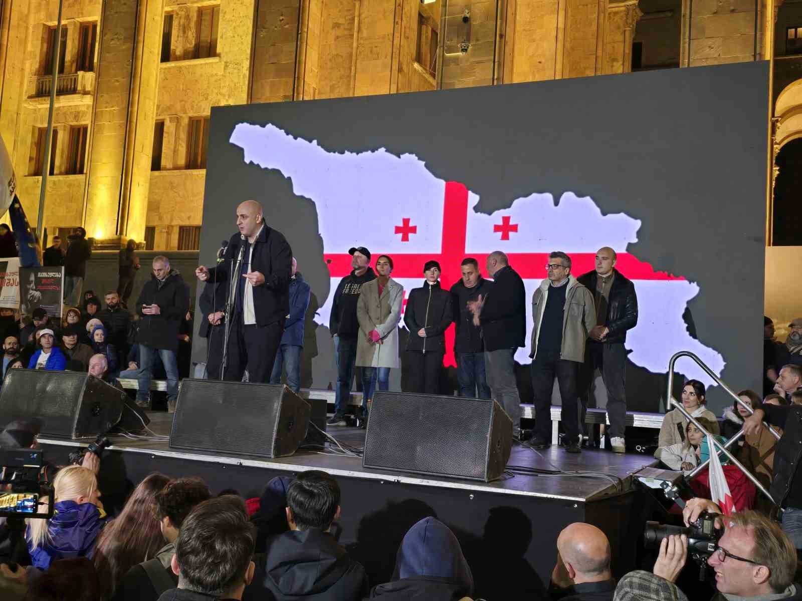 Gürcistan’da seçim sonuçlarını tanımayan muhalefetin protestoları sürüyor
