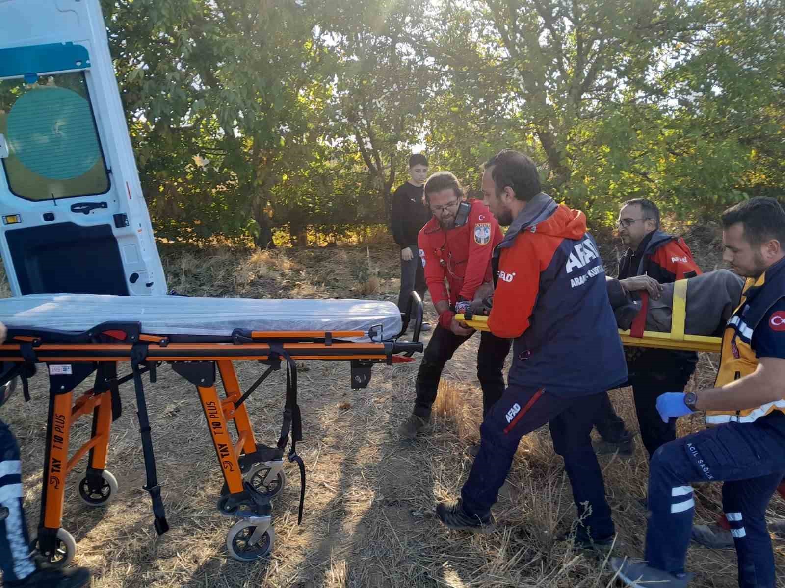 83 yaşındaki kayıp şahıs tarlada bulundu
