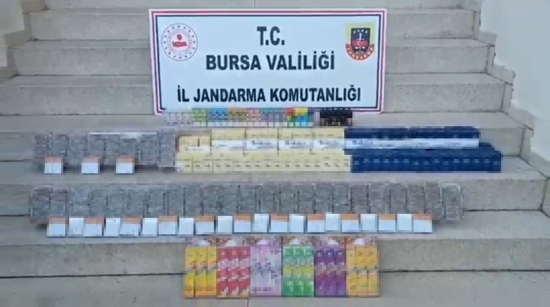 Bursa İl Jandarma Komutanlığından geniş çaplı operasyon: 10 şüpheli yakalandı, çok sayıda silah ele geçirildi
