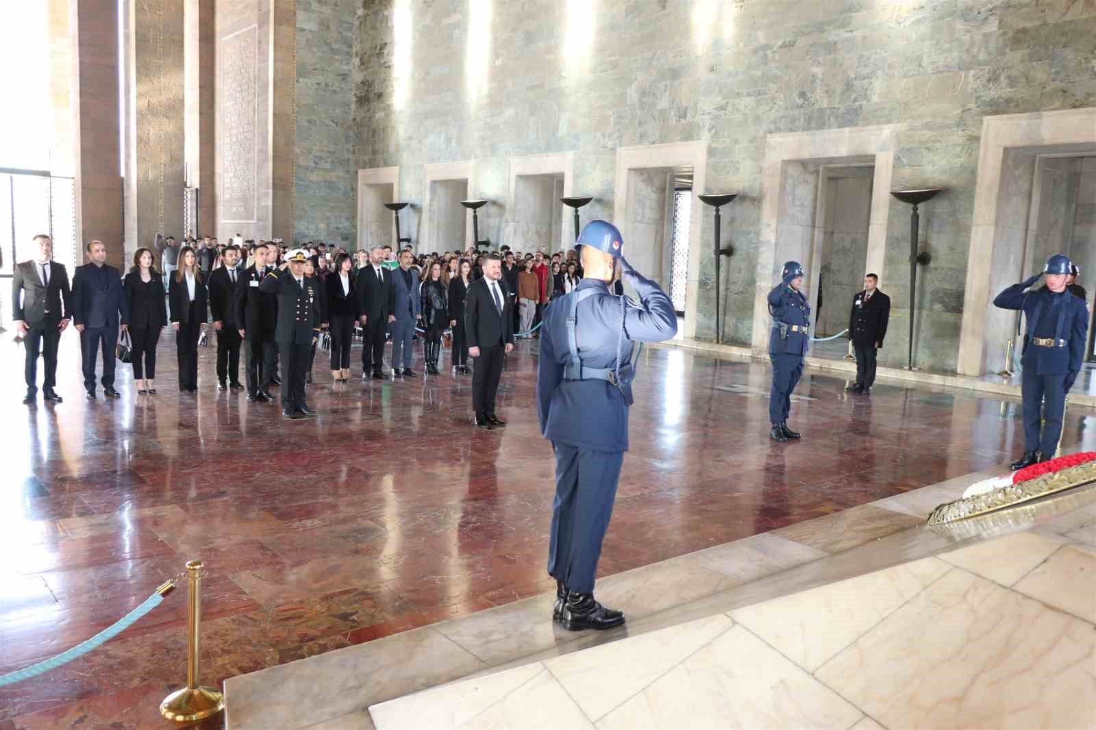 ANTGİAD üyeleri,  Atatürk’ün 86. ölüm yıl dönümünde Anıtkabir’de
