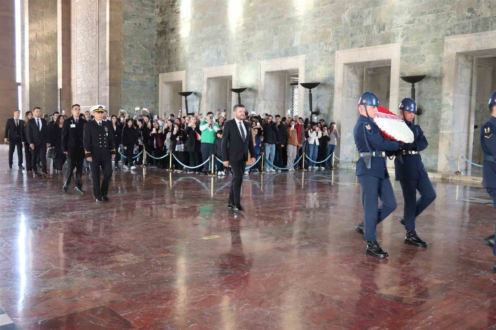 ANTGİAD üyeleri,  Atatürk’ün 86. ölüm yıl dönümünde Anıtkabir’de
