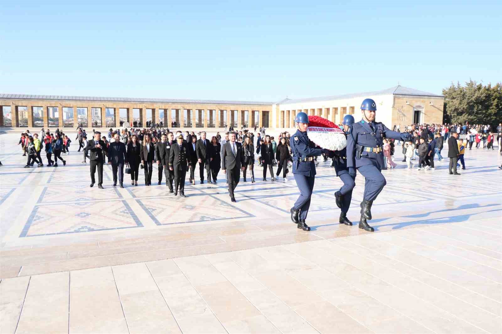 ANTGİAD üyeleri,  Atatürk’ün 86. ölüm yıl dönümünde Anıtkabir’de
