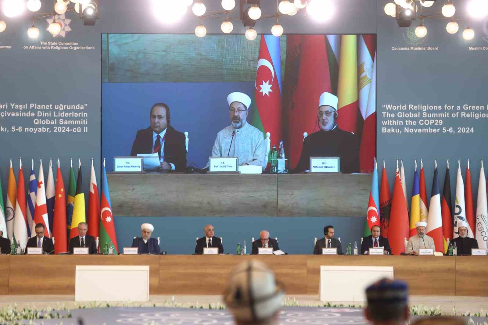 Diyanet İşleri Başkanı Erbaş: “Zalimler, Gazze’yi gözyaşı diyarına çeviriyor”
