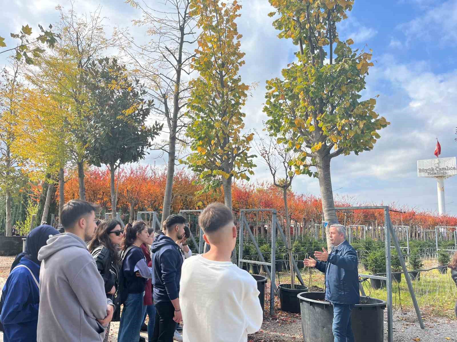 Mimarlık öğrencileri Yalova’da arazi inceledi
