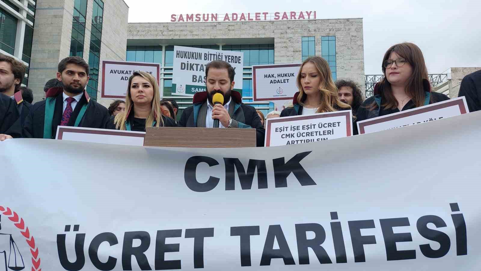 Avukatlar CMK ücretlerinin avukatlık asgari ücret tarifesine yükseltilmesini istedi
