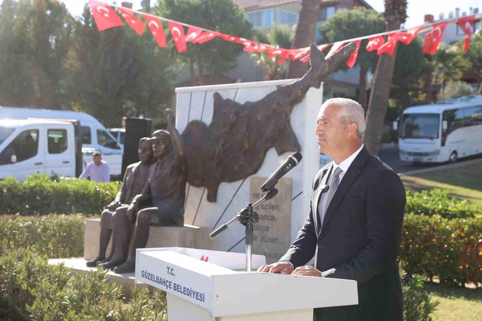 ‘Karaoğlan’ 18. yılında Güzelbahçe’de anıldı
