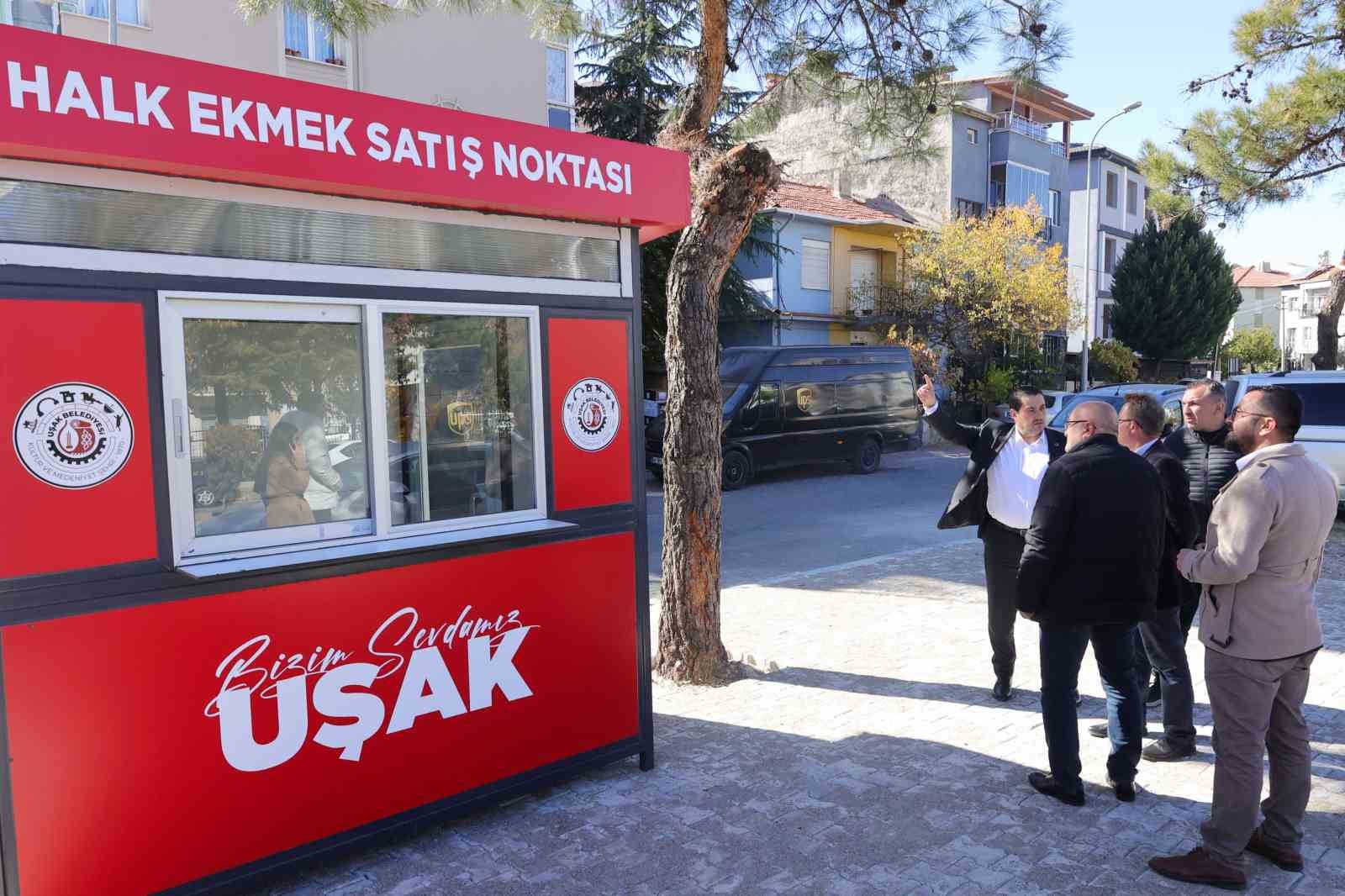 Uşak’ta yeni halk ekmek satış noktaları açılıyor
