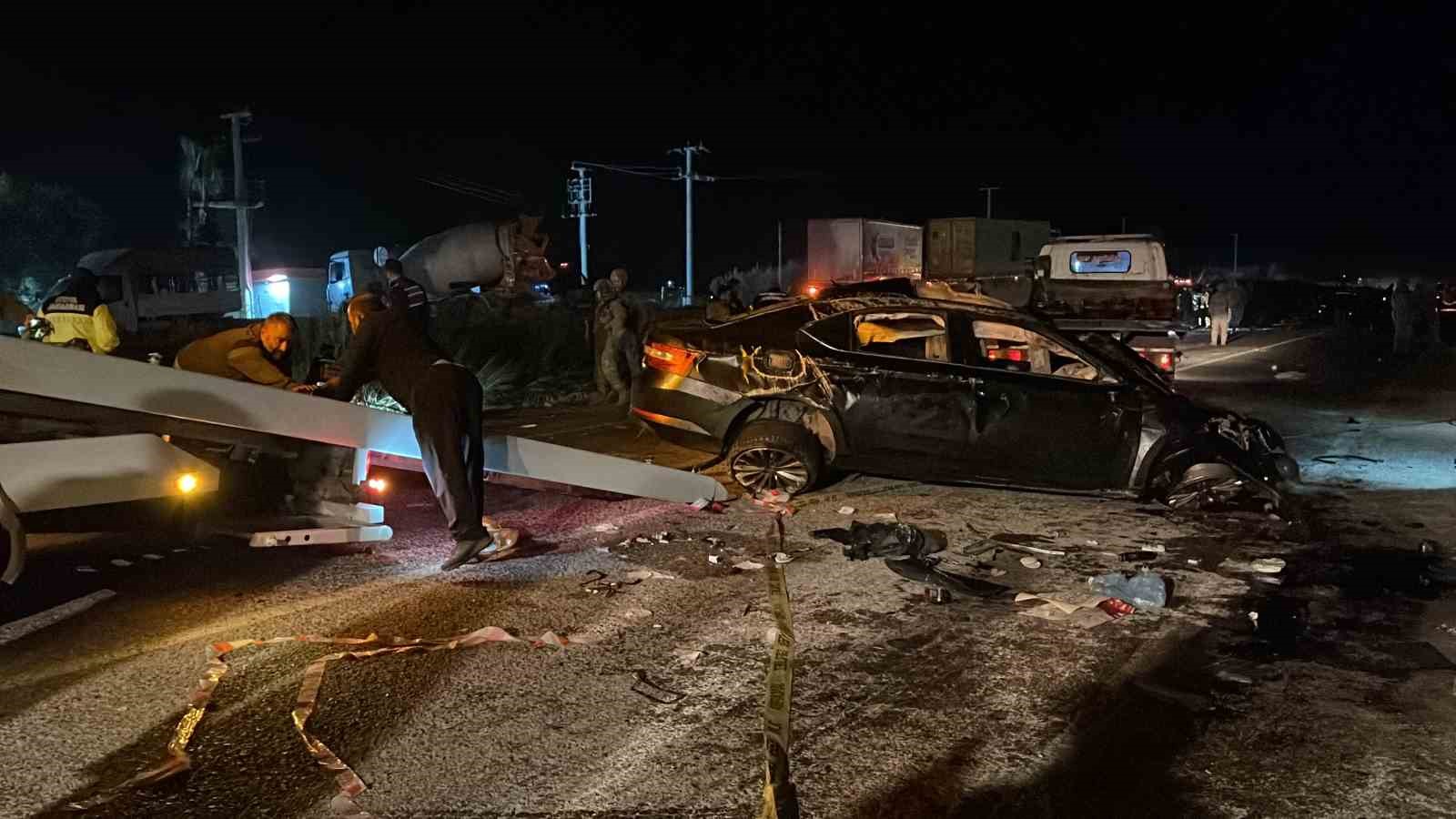 Osmaniye’de meydana gelen feci kazada ölü sayısı 4’e yükseldi
